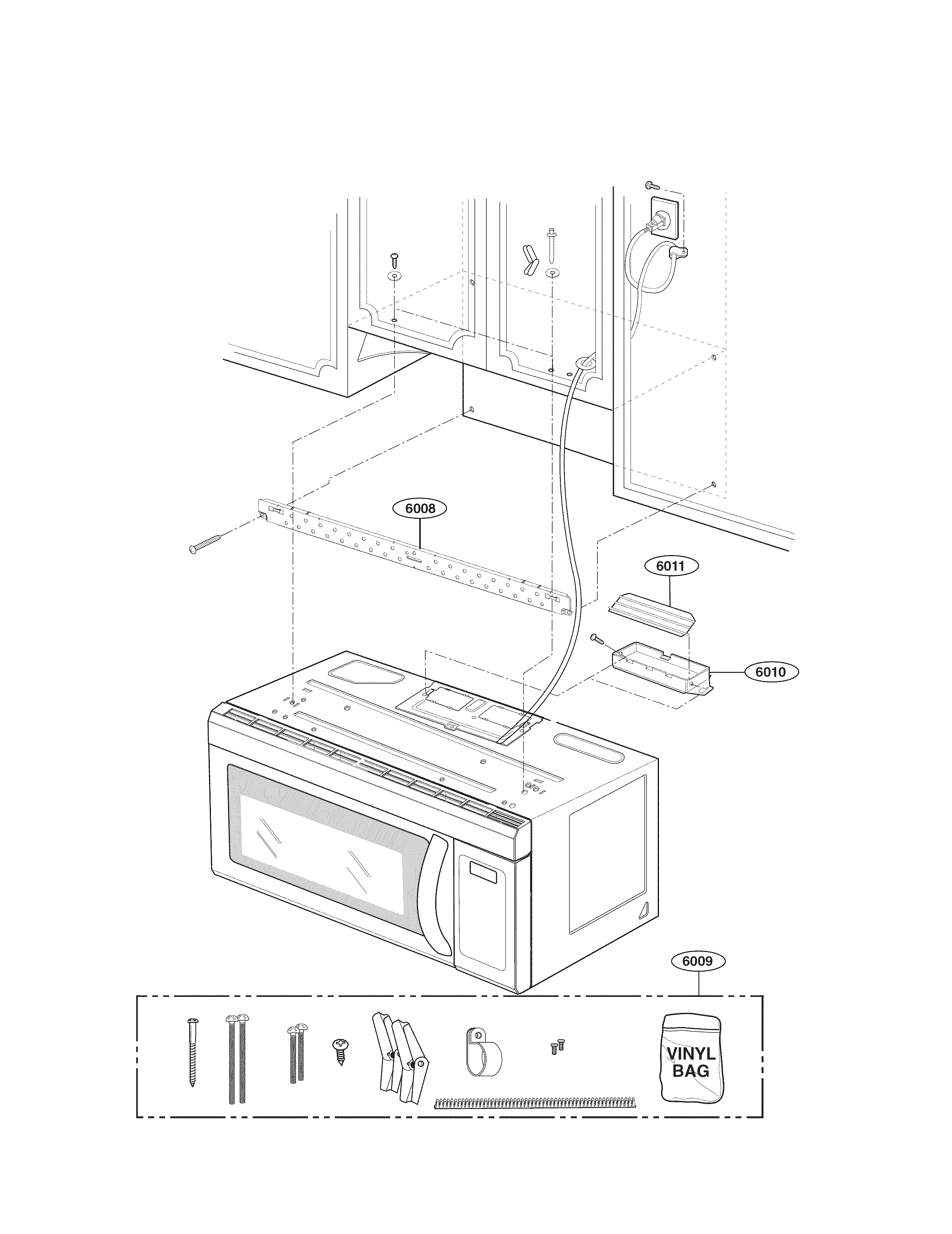 Installation parts
