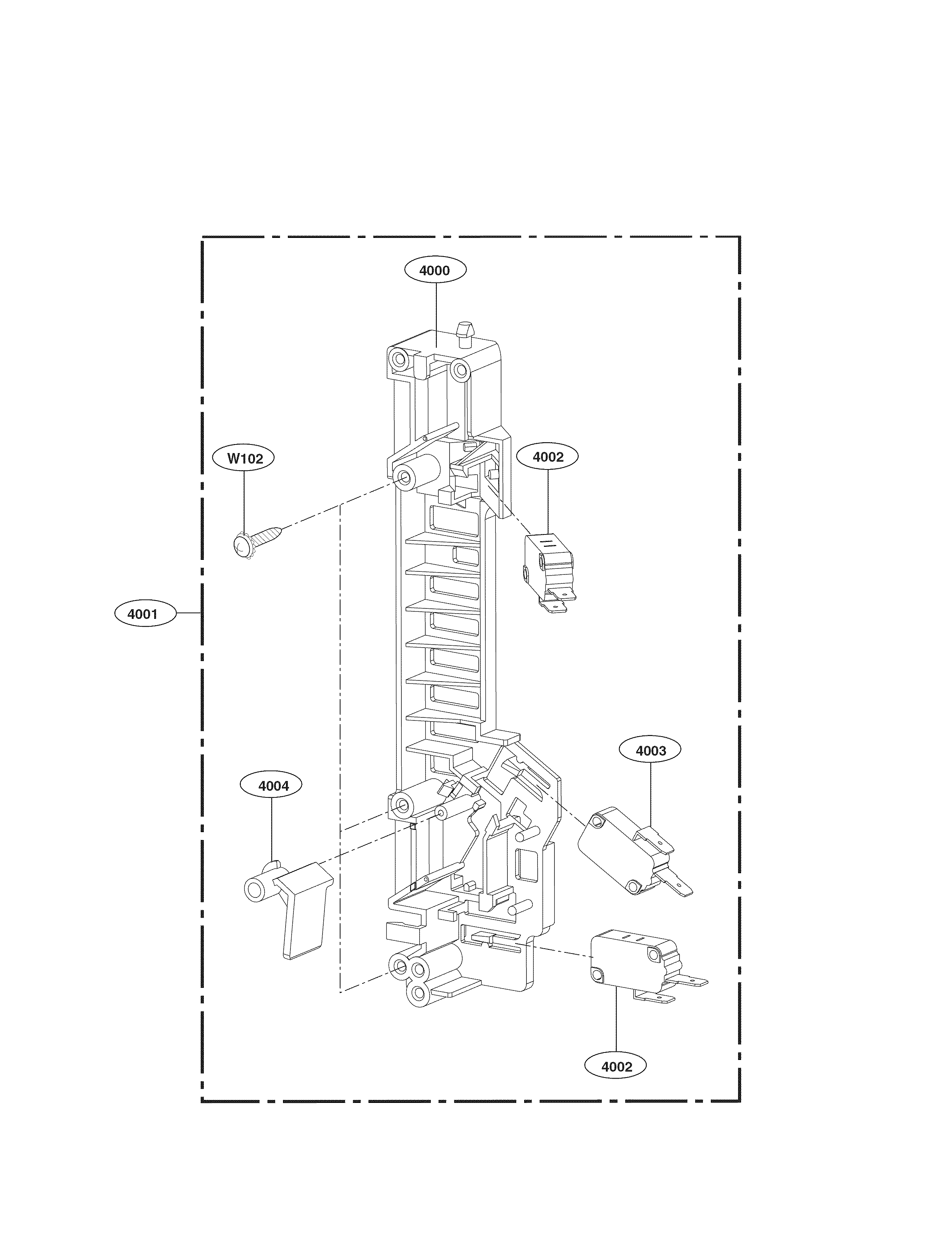 Latchboard parts