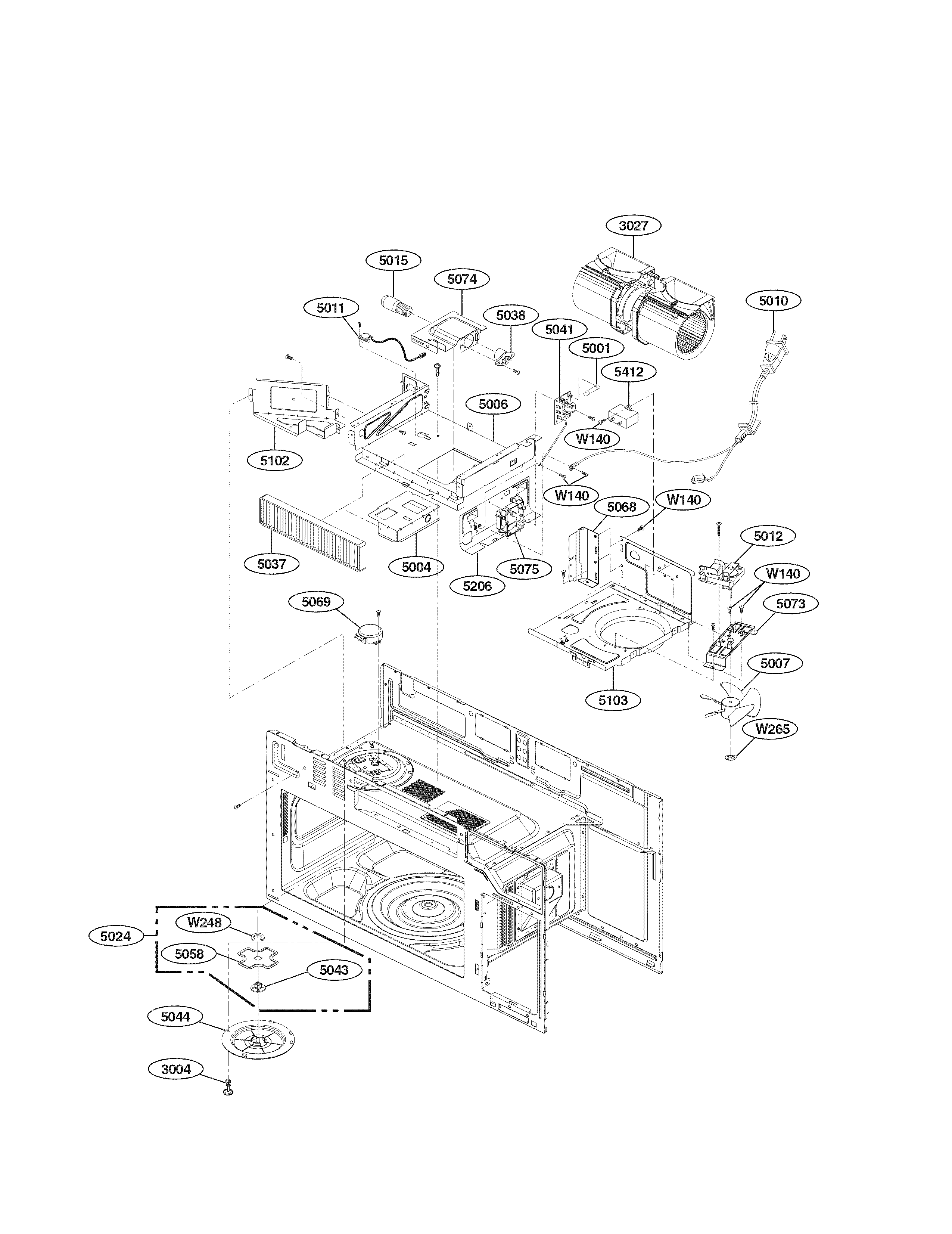 Interior parts