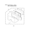 LG LMV2031ST/00 door parts diagram