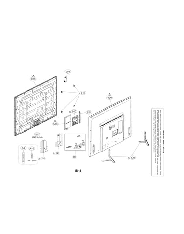 Exploded view parts