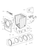 Cabinet and door parts