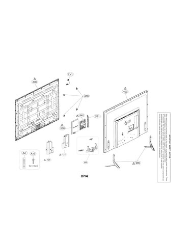 Exploded view parts