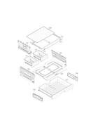 Refrigerator pantry parts