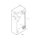 Kenmore 79573052410 valve and water tube parts diagram