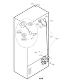 Valve and water tube parts