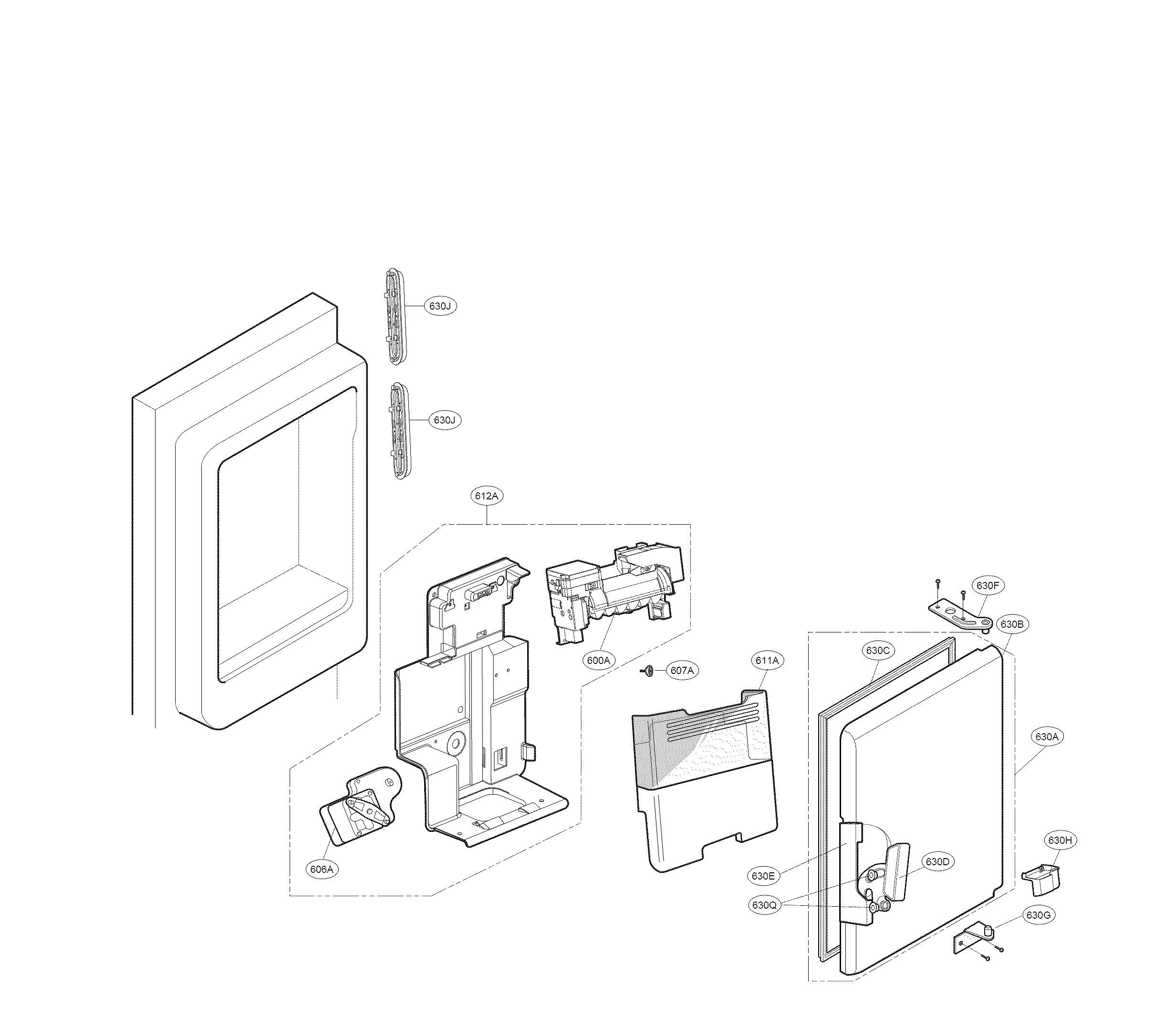 Ice maker parts