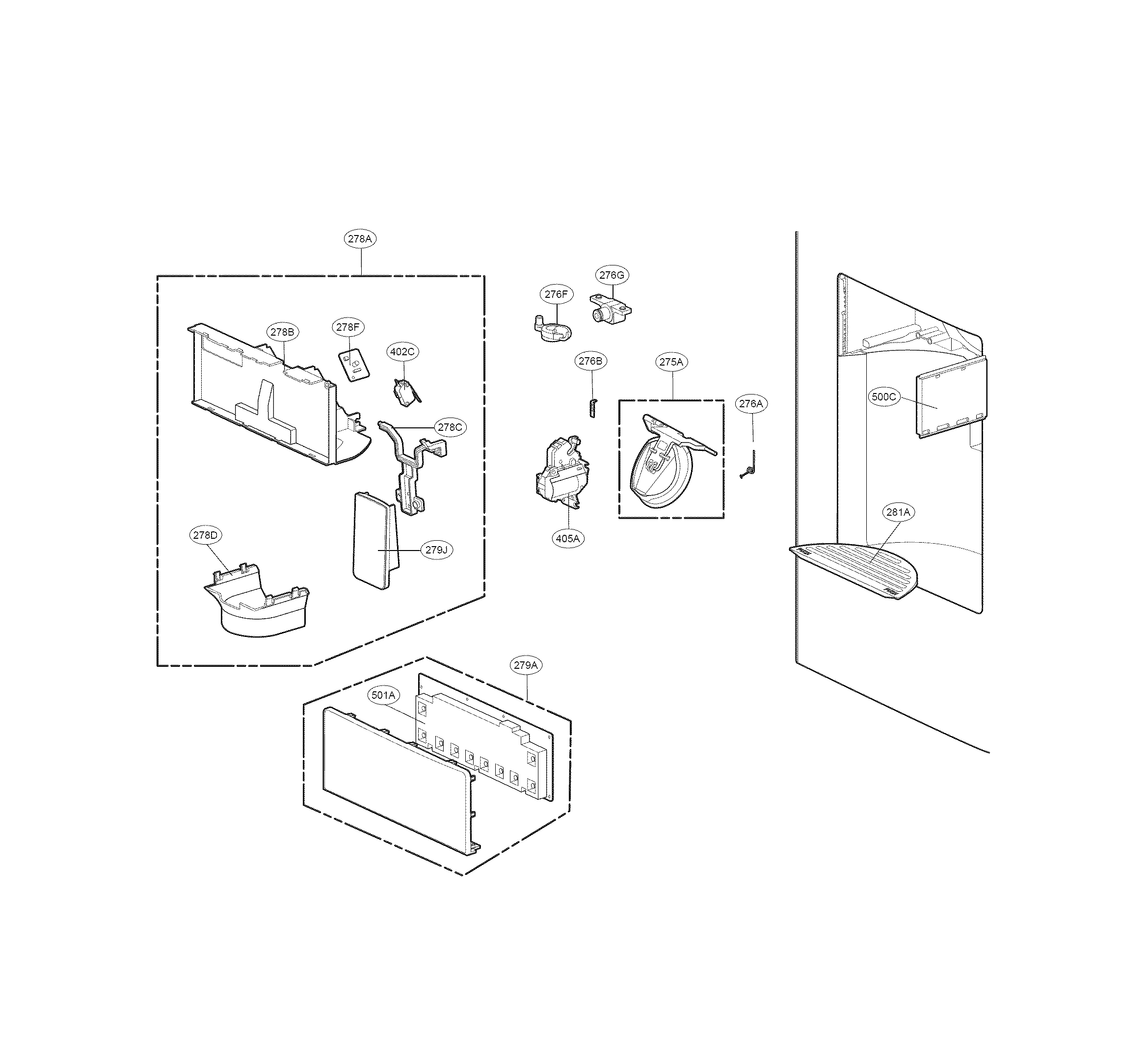 Dispenser parts