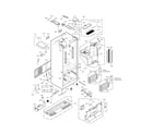 Kenmore Elite 79572052113 case parts diagram