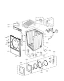 Cabinet and door parts