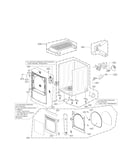 Cabinet and door parts