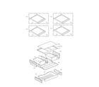 Kenmore Elite 79573133410 refrigerator parts diagram