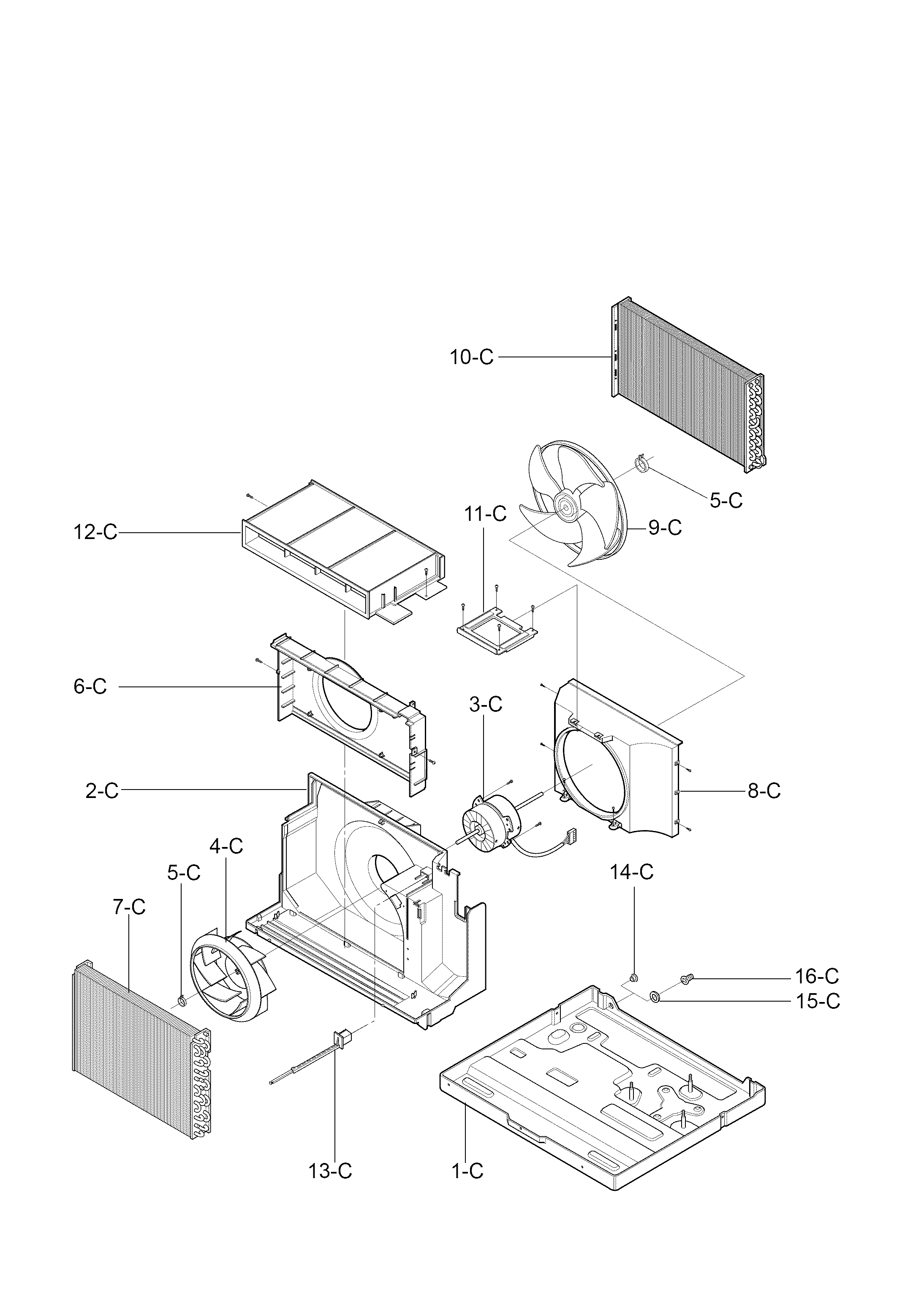 Air handling & cycling parts