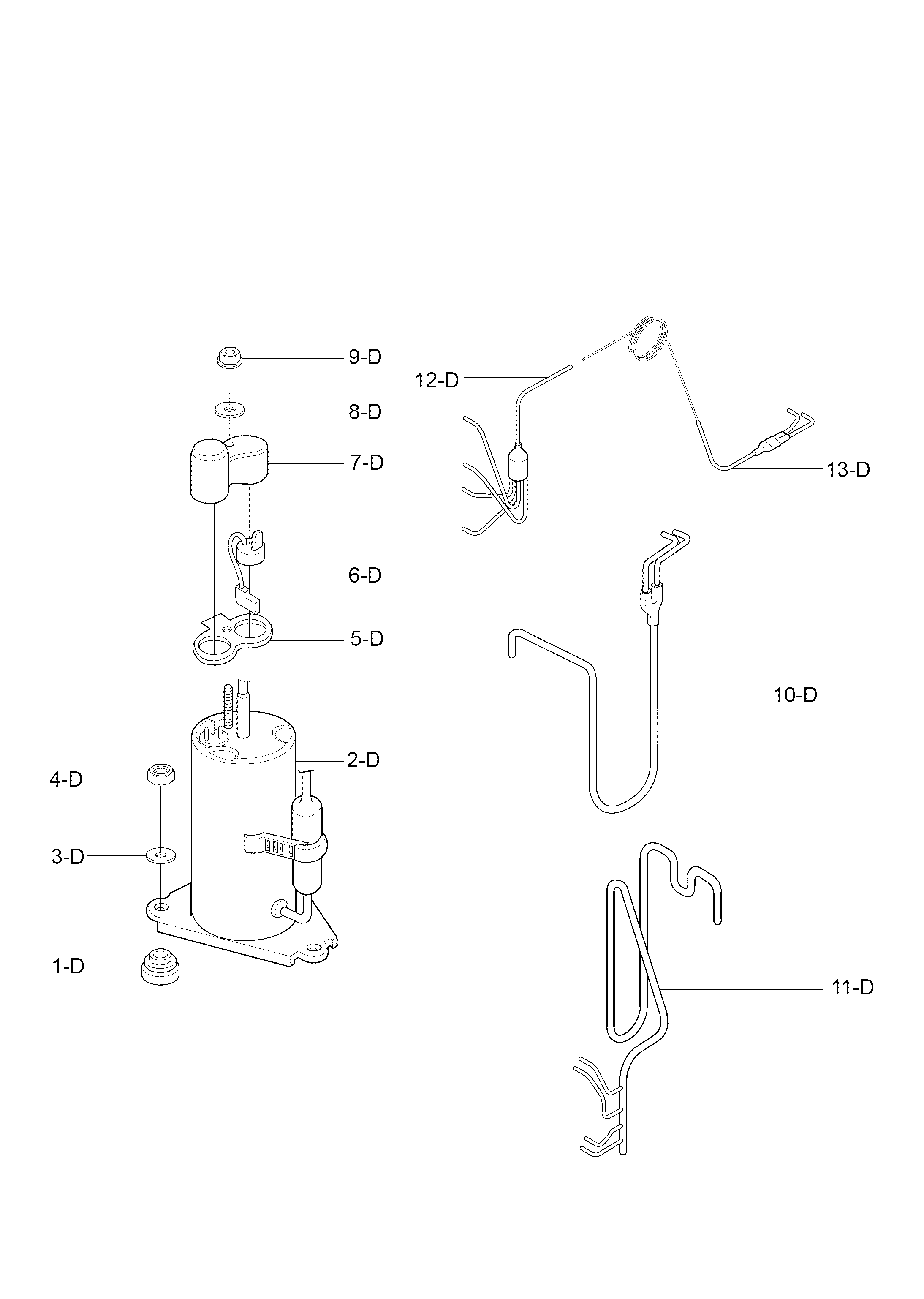 Compressor parts