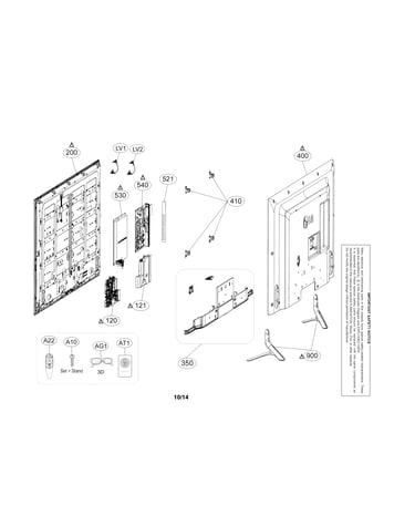 Exploded view parts