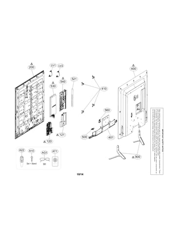 Exploded view parts