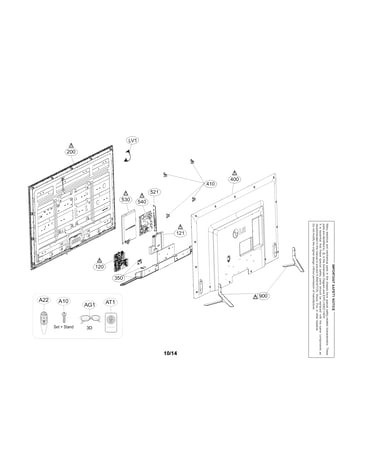 Exploded view parts