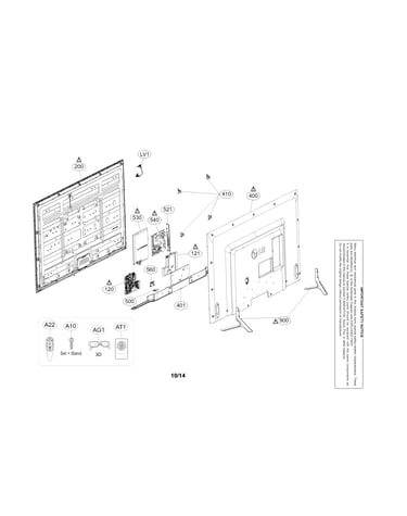 Exploded view parts