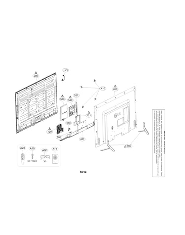 Exploded view parts