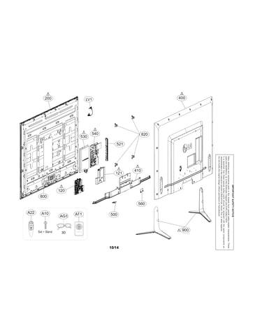 Exploded view parts