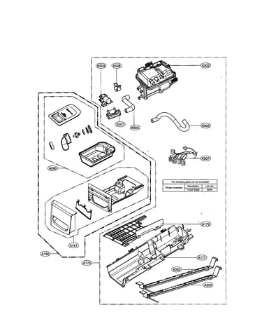 Panel drawer parts