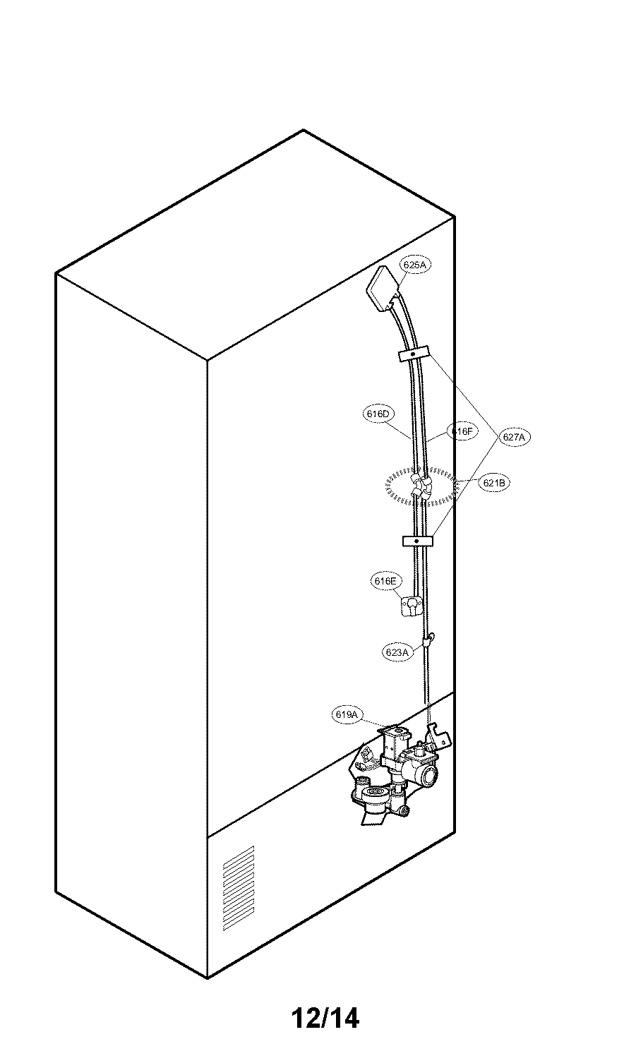 Valve and water parts