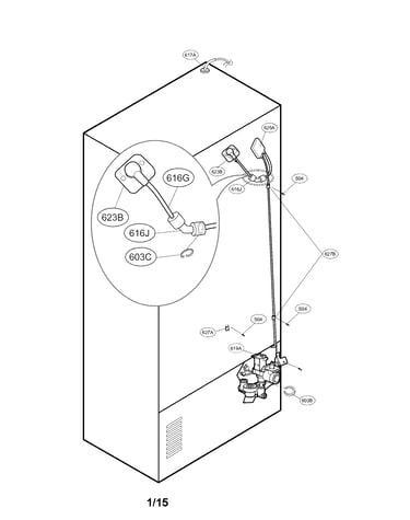 Water and tube parts