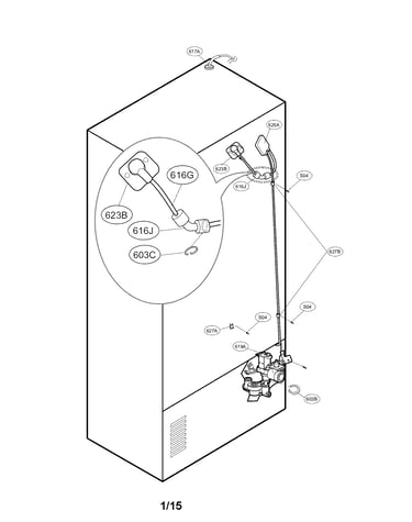 Water and tube parts