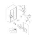 Kenmore 79551812410 ice and water parts diagram