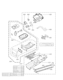 Panel drawer parts