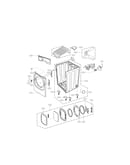 Cabinet and door parts