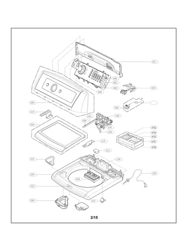 Top cover parts