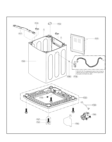 Outer case parts