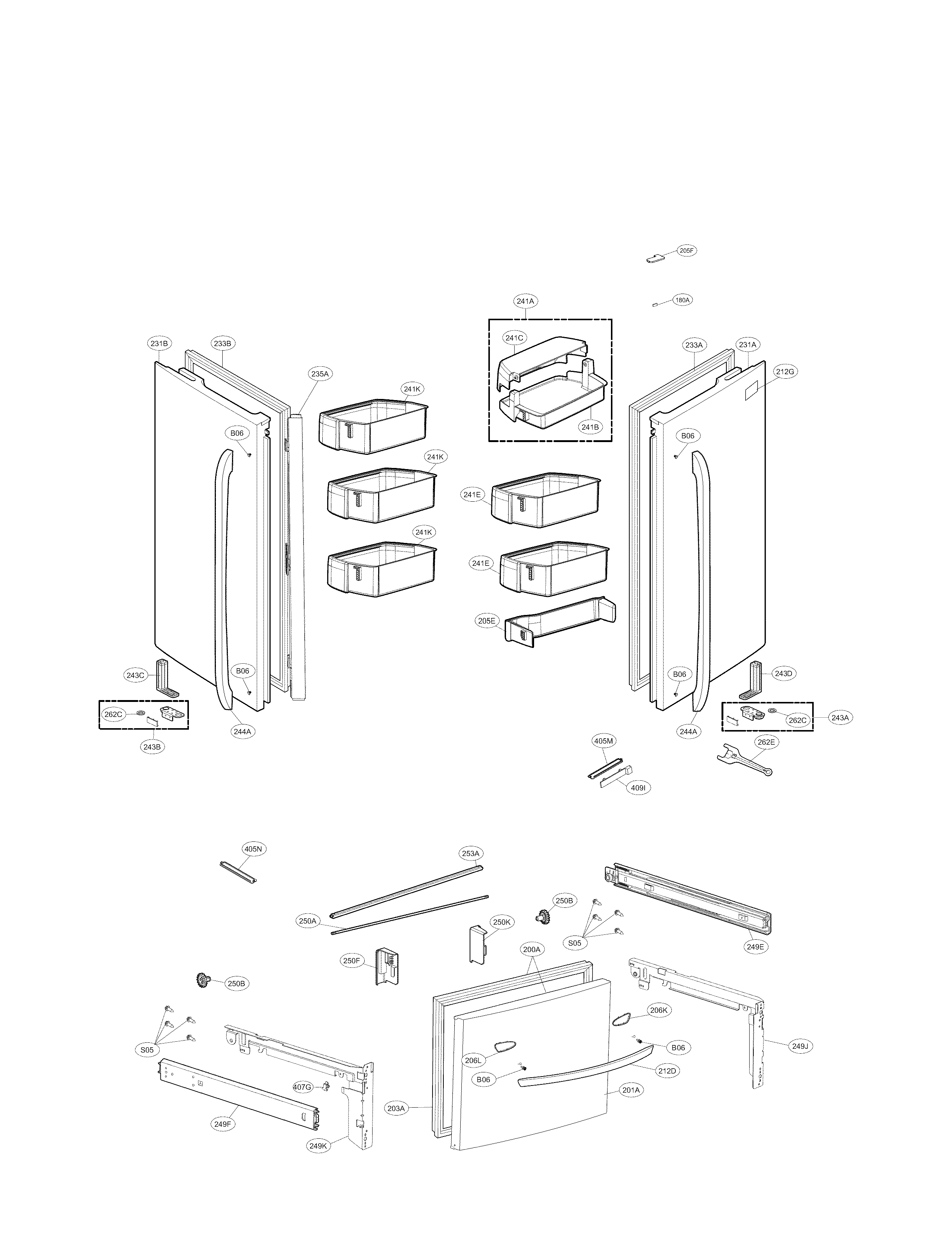 Door parts