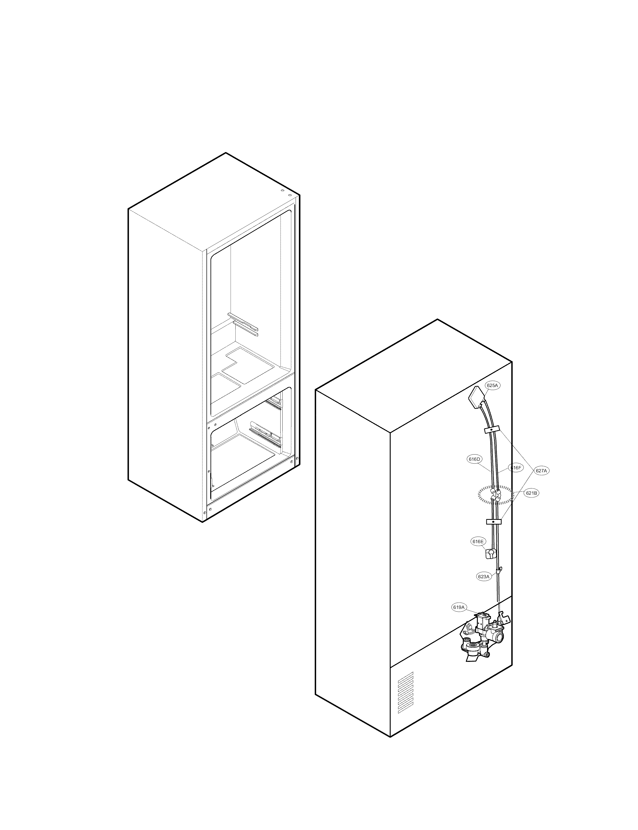 VALVE AND WATER PARTS