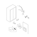 Kenmore Elite 79551822410 ice and water parts diagram