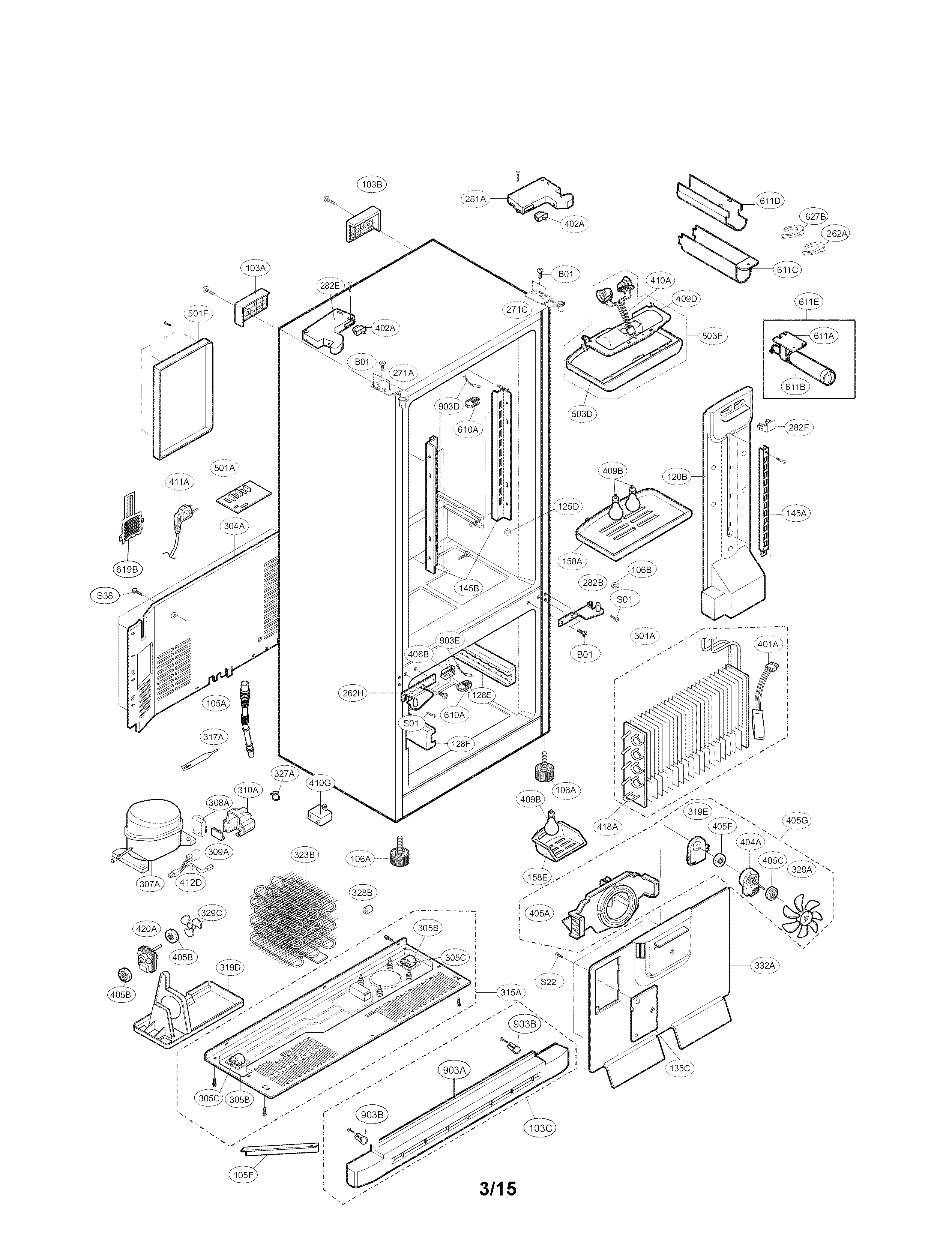 Case parts