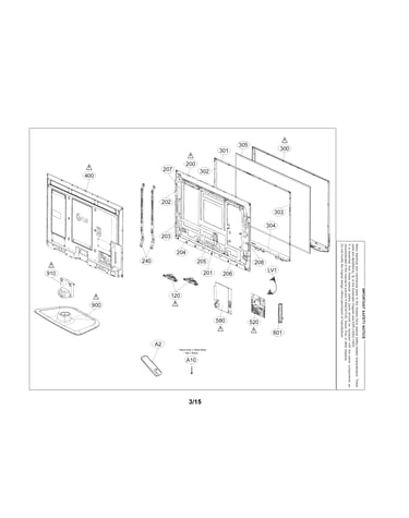 Exploded view parts