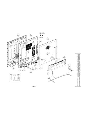 Exploded view parts