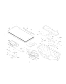 Cabinet and main frame parts