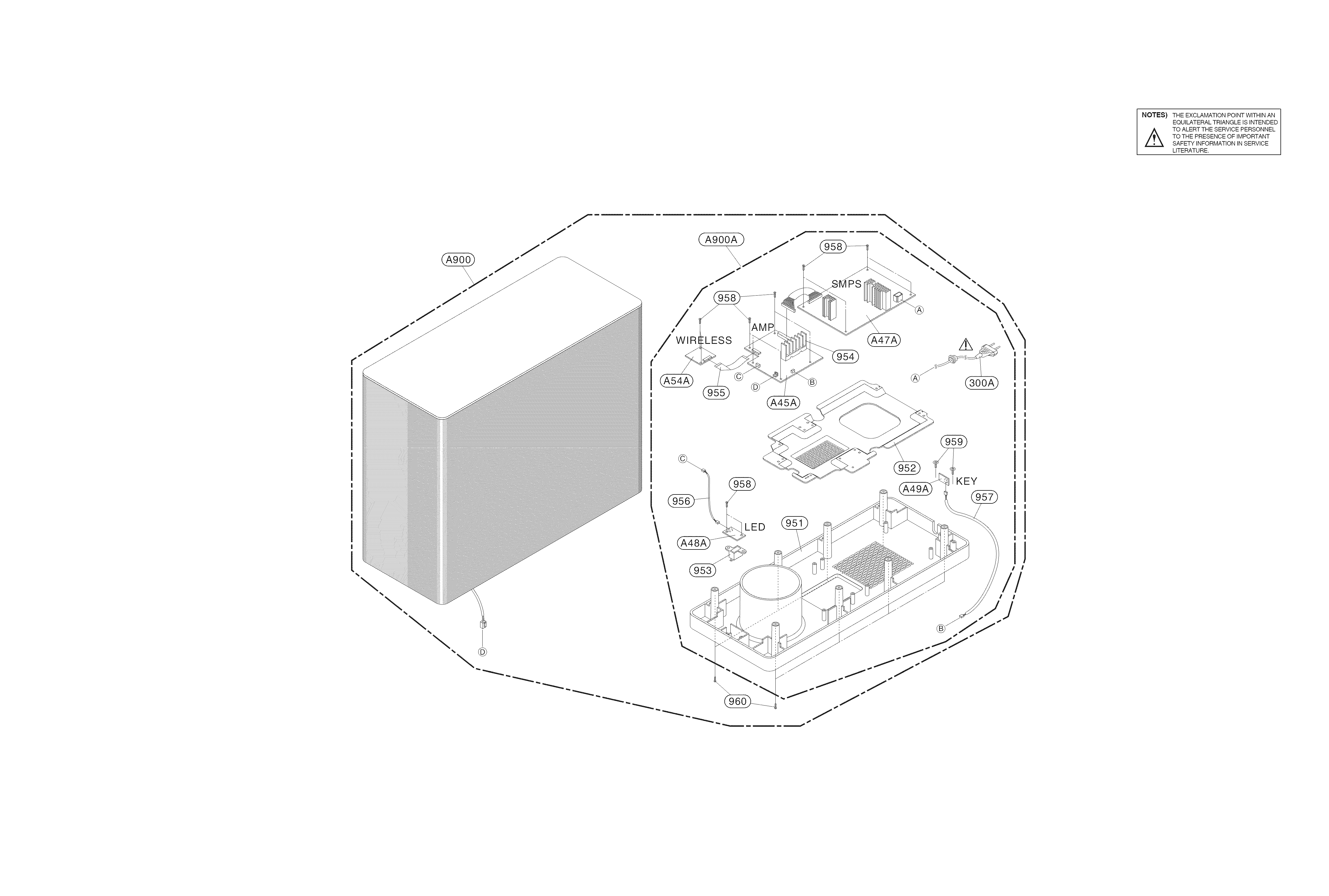 Subwoofer parts