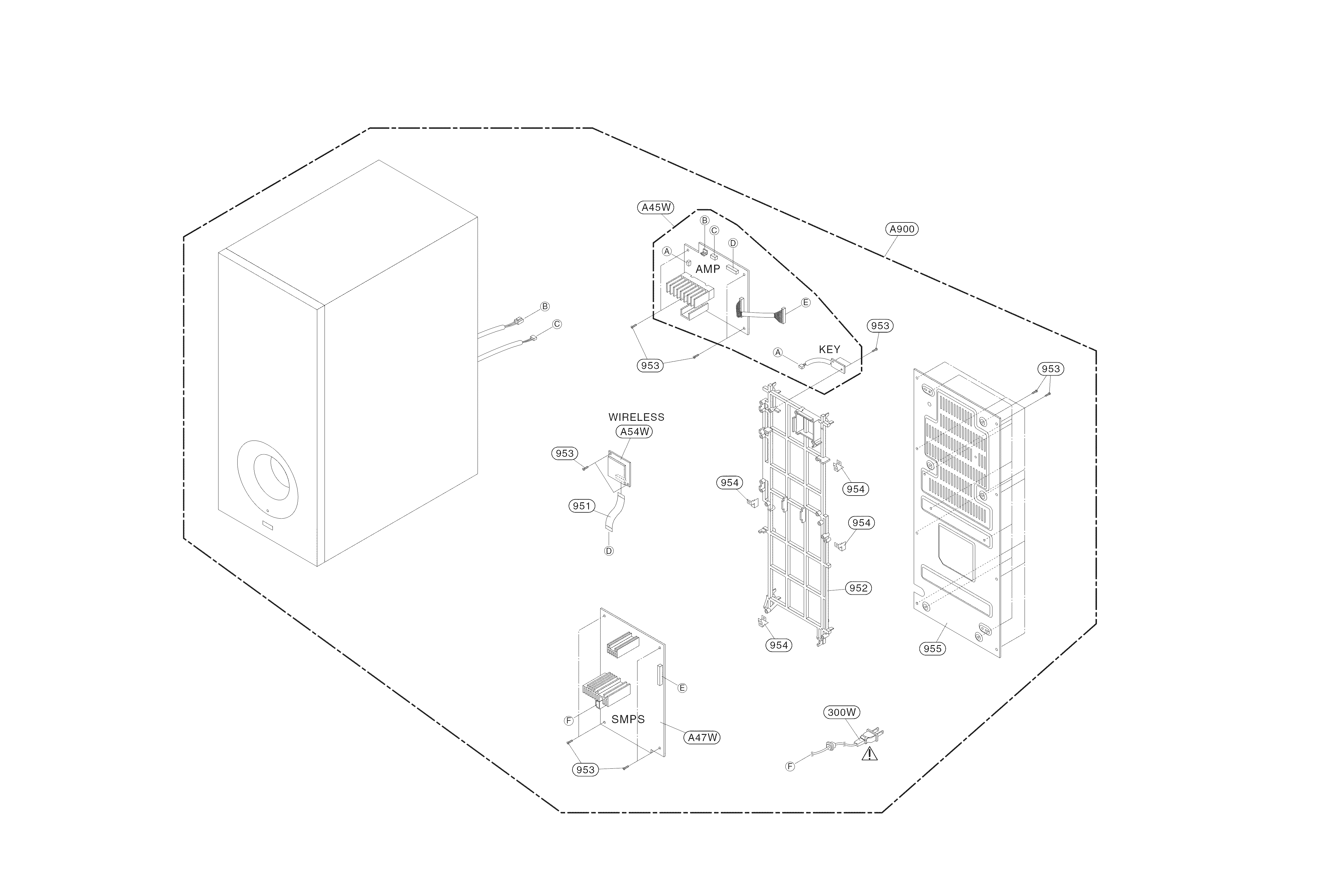 Subwoofer parts