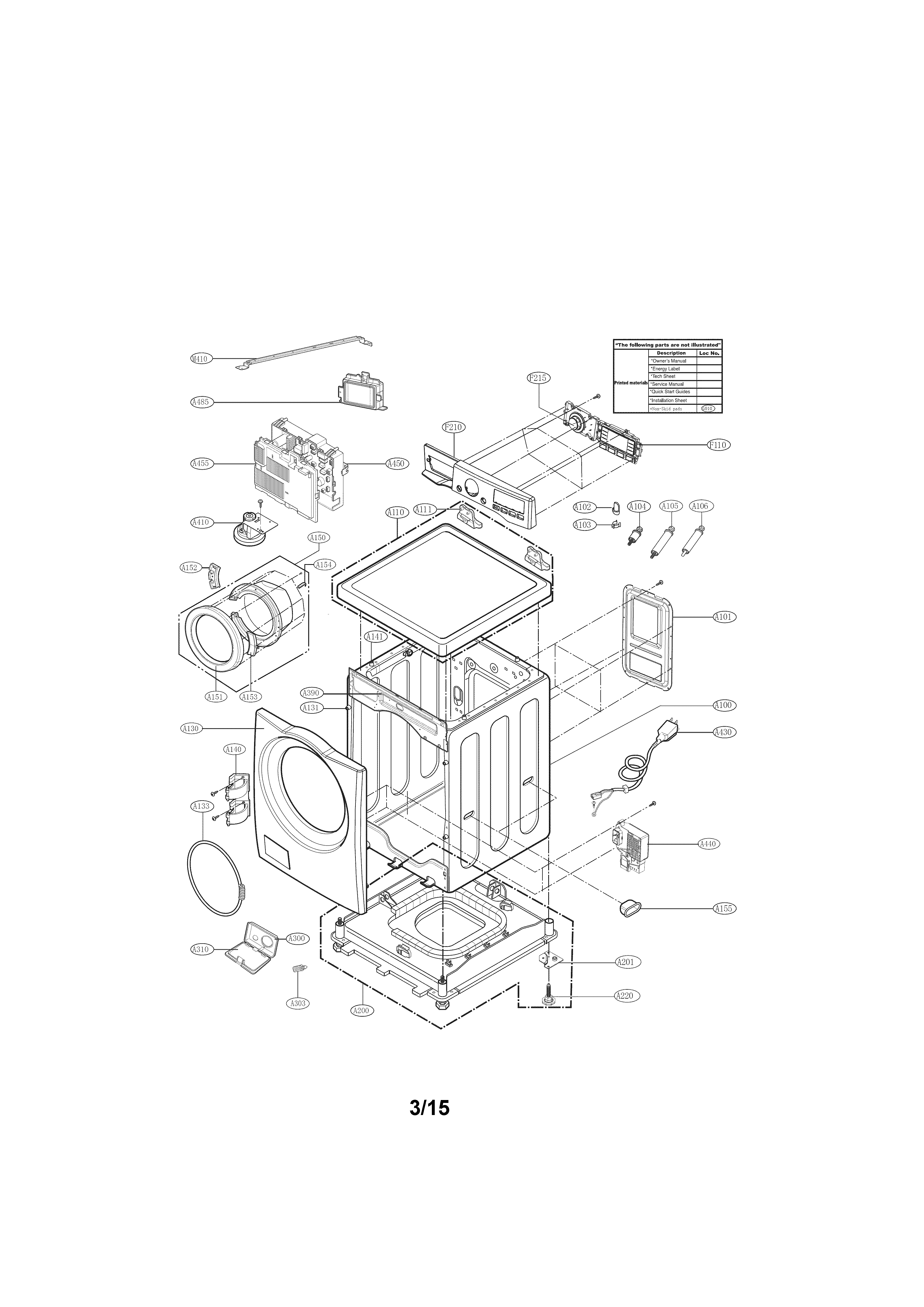 CONTROL PANEL PARTS