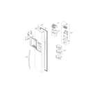 LG LSXS26326S/00 freezer door parts diagram