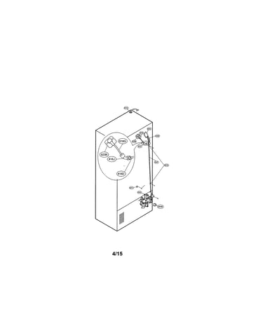 Valve and water tube parts