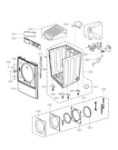 Cabinet and door parts