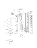 Freezer compartment parts