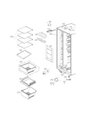 Refrigerator compartment parts