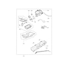 LG DLEX5780VE panel drawer parts diagram