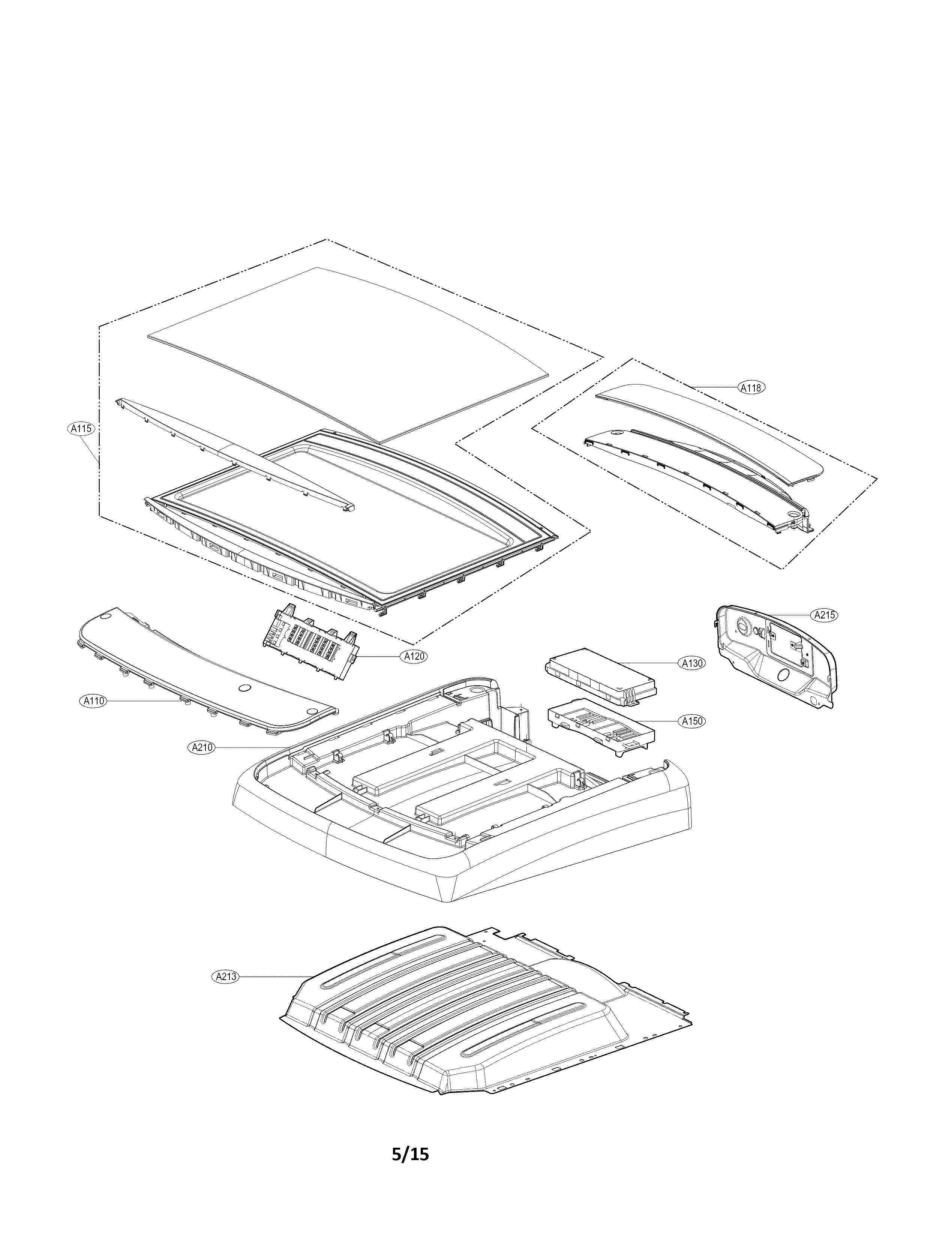 Control panel parts